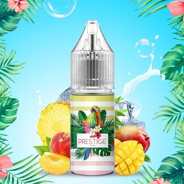 Ananas Pêche Mangue Salt 10ml - Prestige Fruits