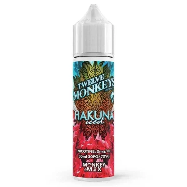Hakuna Iced 50ml Monkey Mix