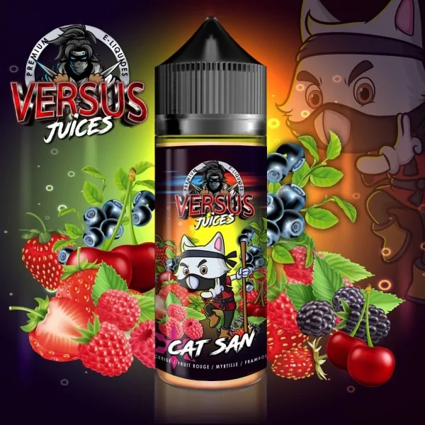 Cat San E-liquide Versus Juice