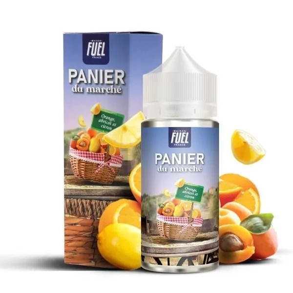 E-liquide Panier du Marché Orange Abricot Citron - Maison Fuel 100ml