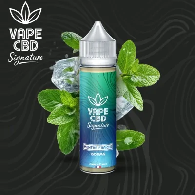 E-liquide CBD Menthe...
