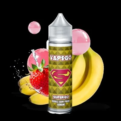 SUPERGO Bubble Gum Fraise...